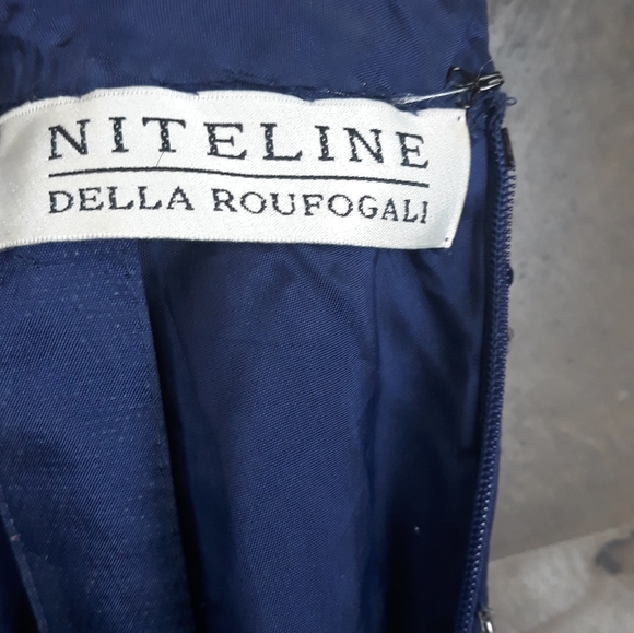 Vintage Niteline Della Roufogali Beaded Long Dress - Picture 8 of 8